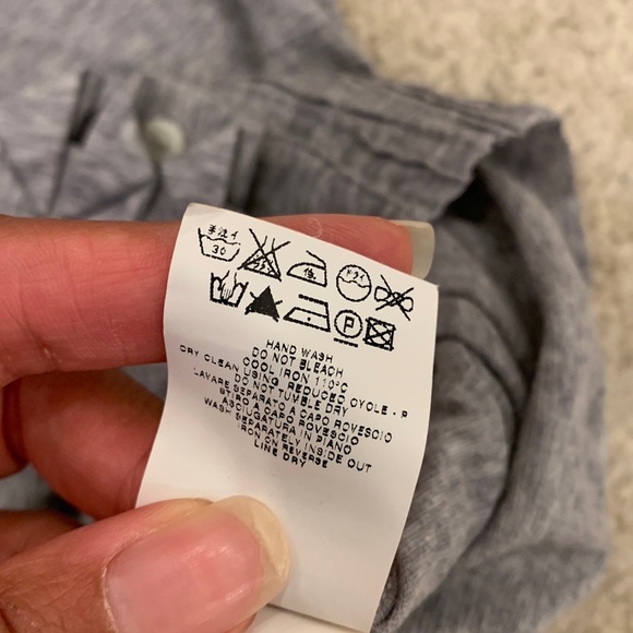 See by Chloe Grey Button Down Cotton Cardigan - Picture 14 of 15